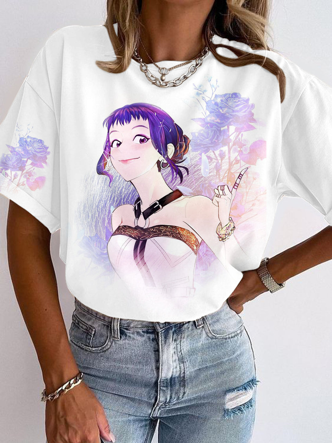Demon Hunters Zoey Crew Neck T-shirt
