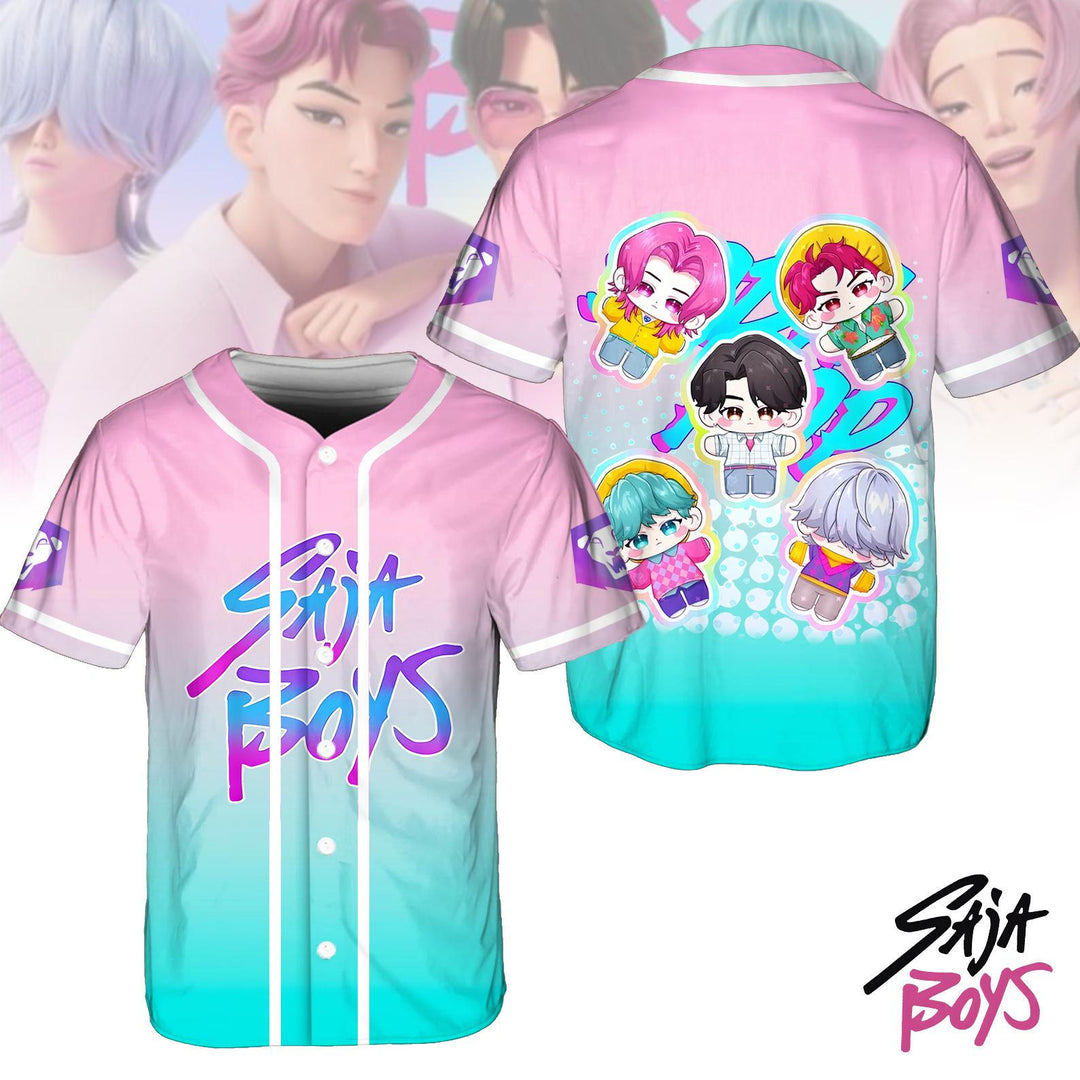 Saja Boys Baseball Jersey