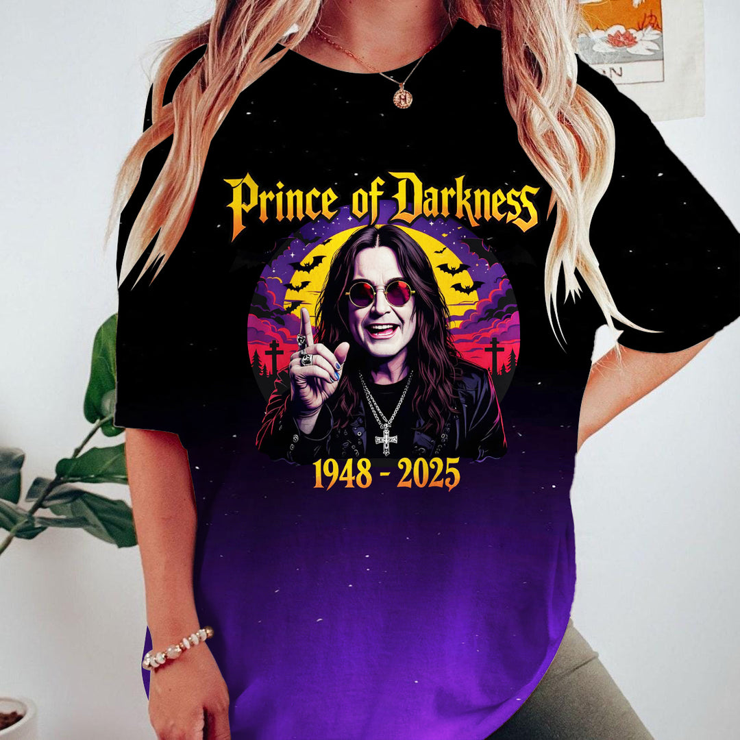 In Memory of Ozzy Osbourne Crew Neck T-shirt
