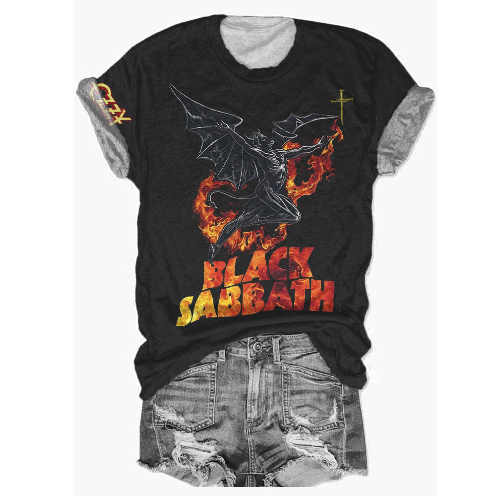 Ozzy Osbourne Crew Neck T-shirt