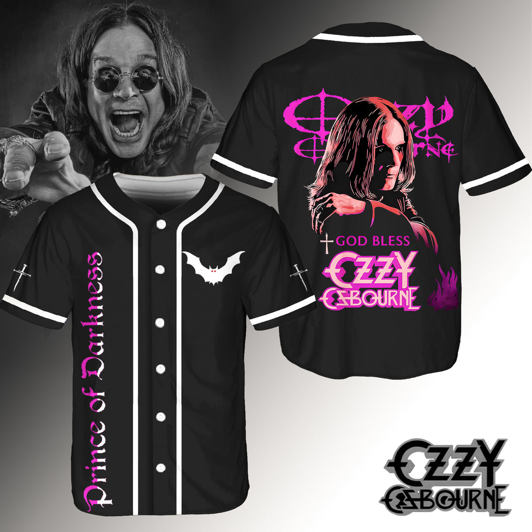 In Memory of Ozzy Osbourne Baseball Jersey