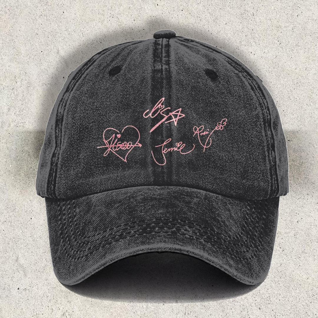 BlackPink Concert Printed Baseball Cap