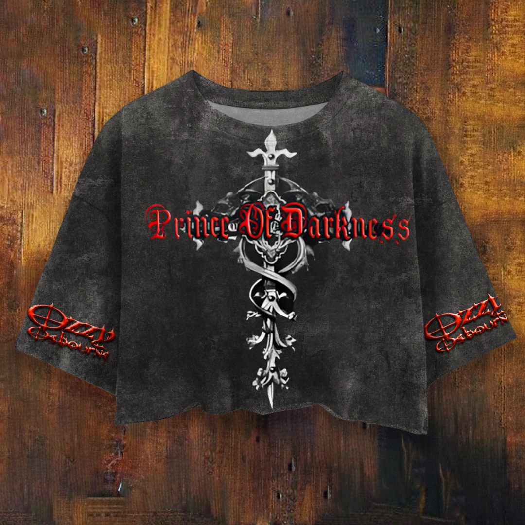 Prince of Darkness Ozzy Osbourne Women's Umbilized T-shirt