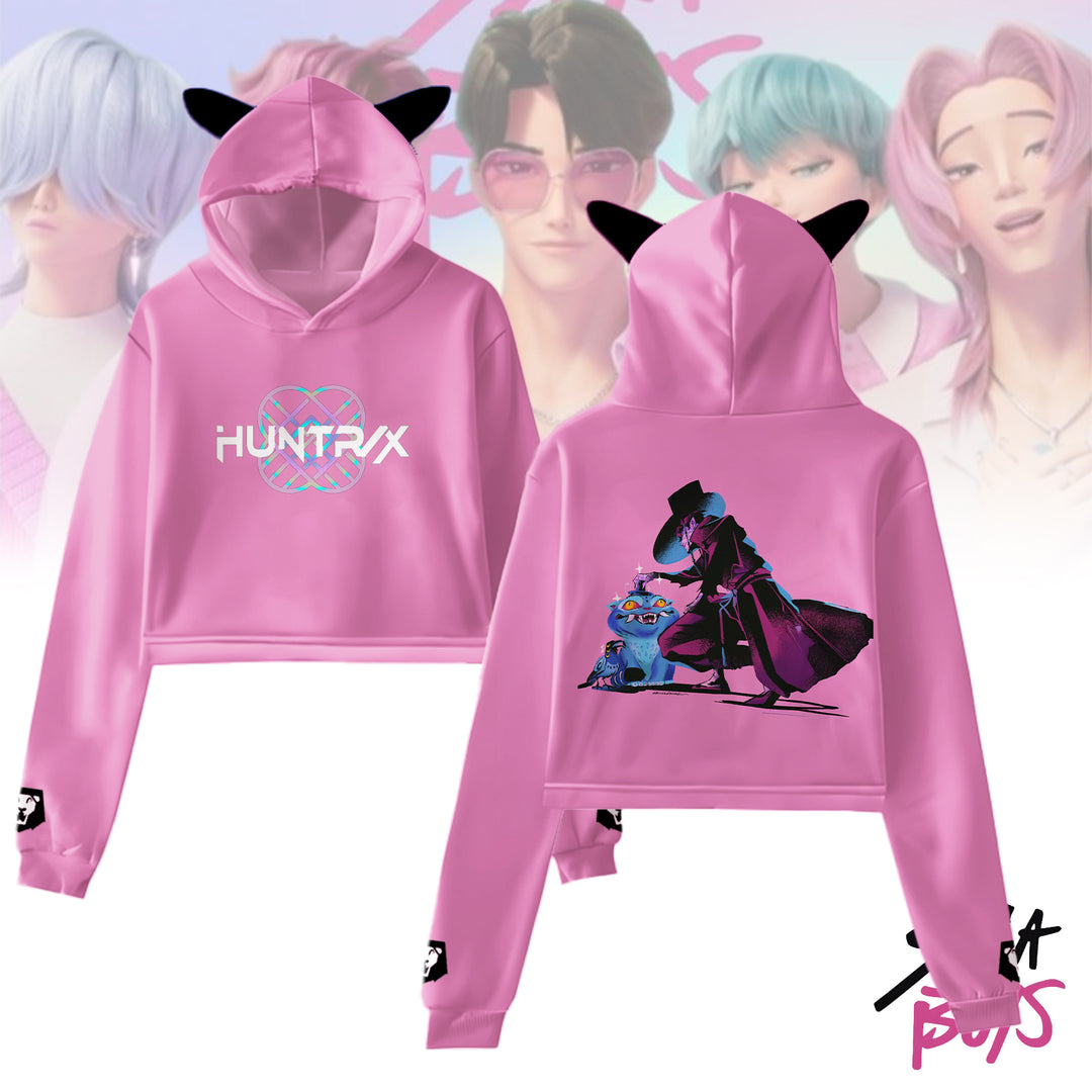 Demon Hunter Fur Rabbit Long Sleeve Hoodie