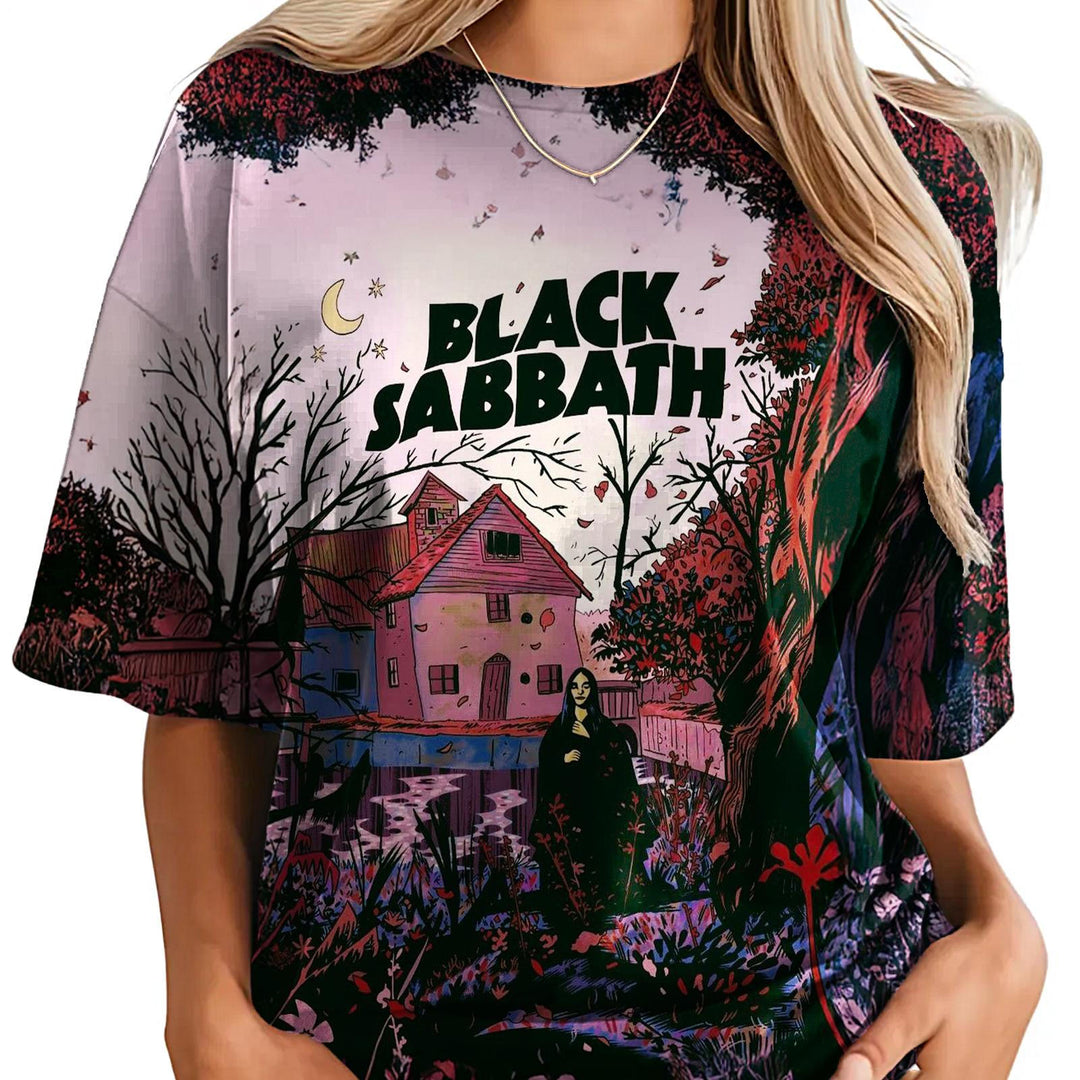 Black Sabbath Art Crew Neck T-shirt