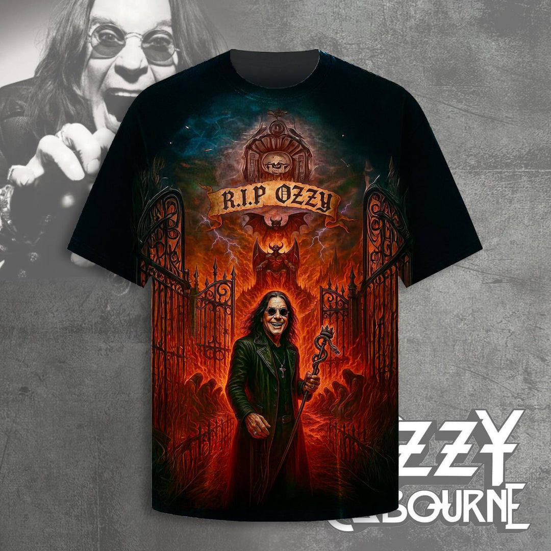 Ozzy Osbourne Crew Neck T-shirt