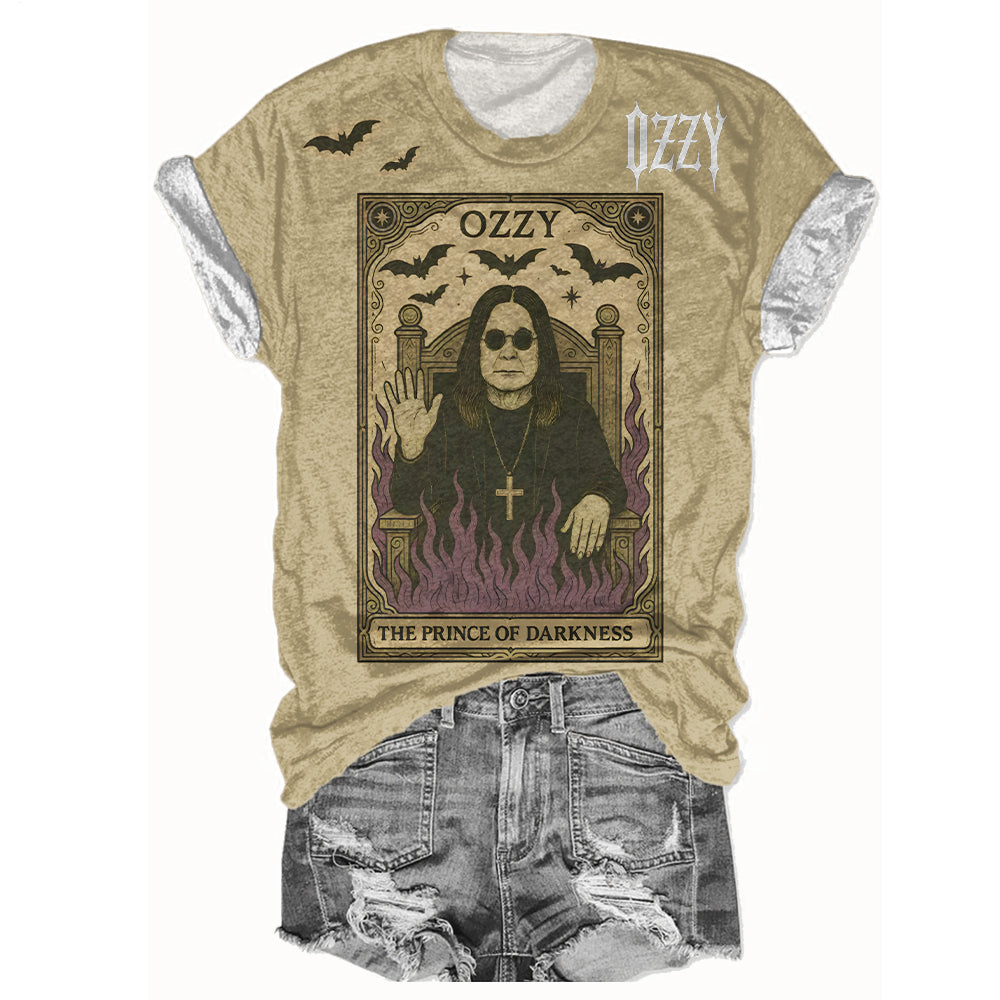 Ozzy Osbourne Retro Crew Neck T-shirt