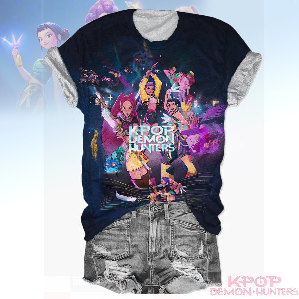 Demon Hunters Crew Neck T-shirt