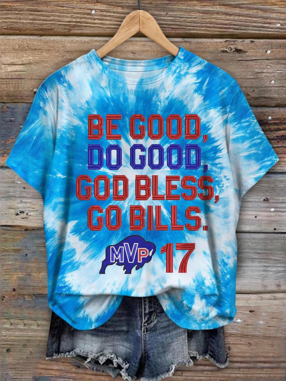 Sei gut, tu Gutes, Gott segne Go Bills T-Shirt
