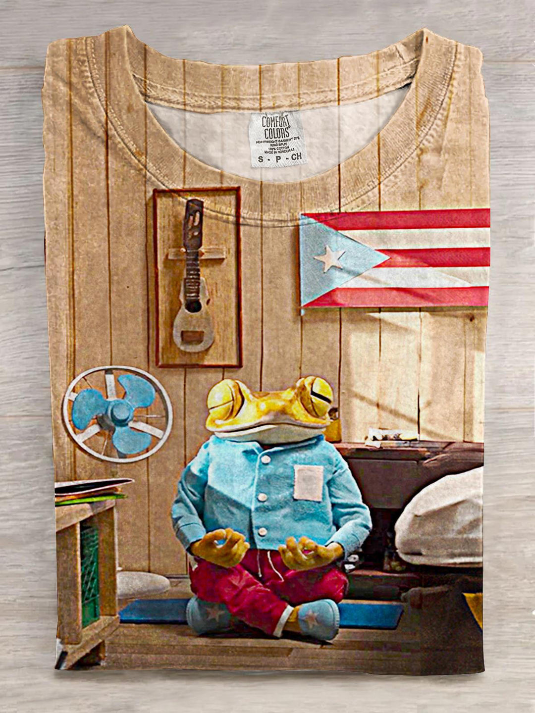 Dtmf Puerto Rico Crew Neck T-shirt