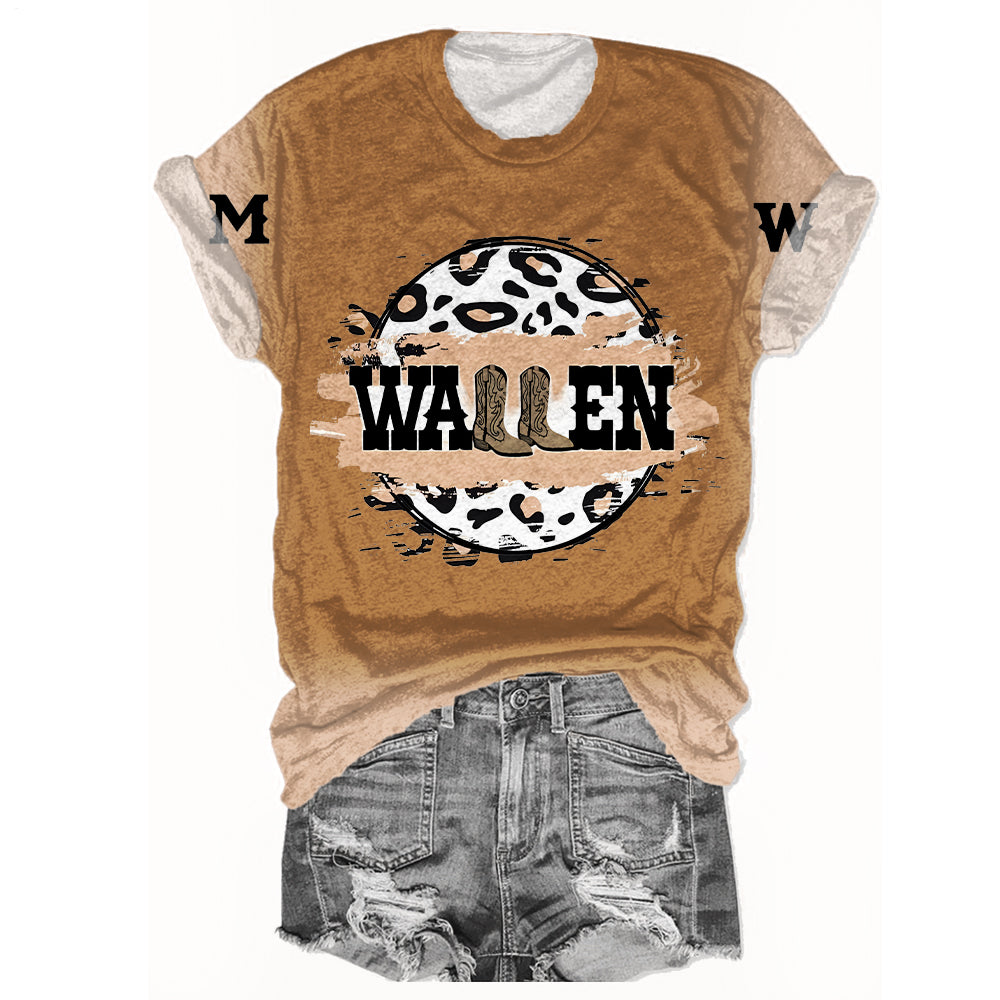 Morgan Wallen Crew Neck T-shirt