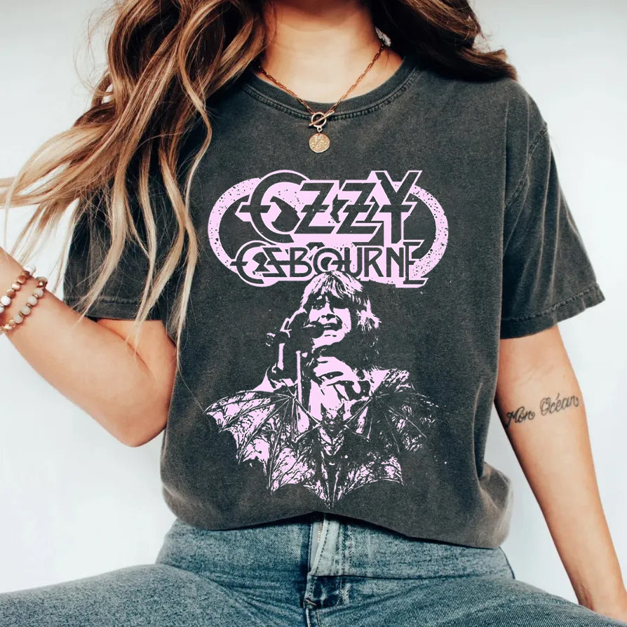 Ozzy Osbourne Washed Cotton Short Sleeves