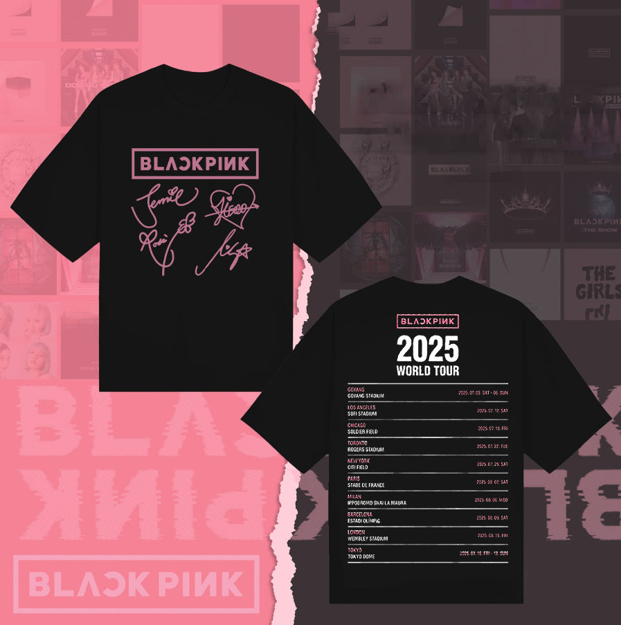 BlackPink Concert Crew Neck T-shirt
