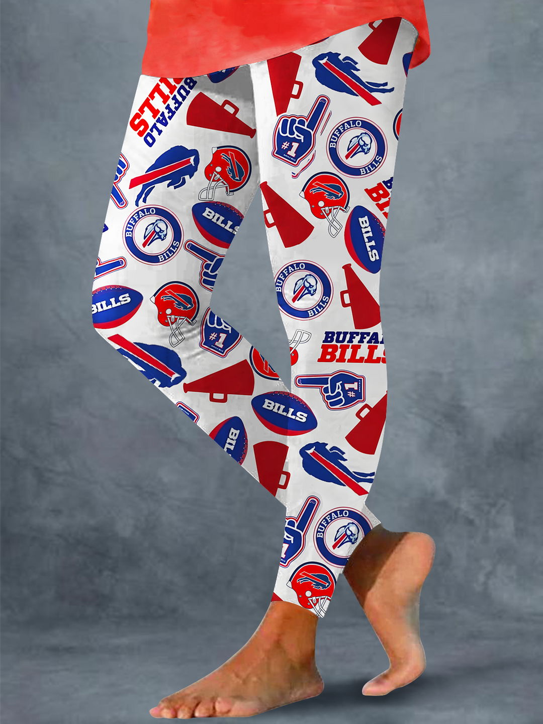 Buffalo Bills Fans Print Leggings