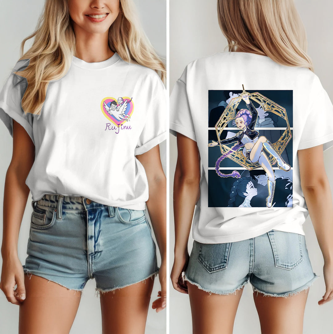 Demon Hunter Unisex Cotton Crew Neck T-shirt