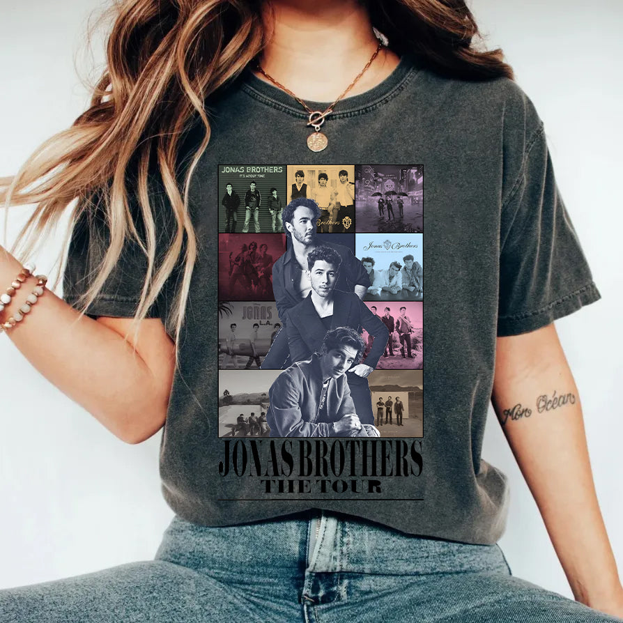 Jonas Brothers Washed Cotton Short Sleeves