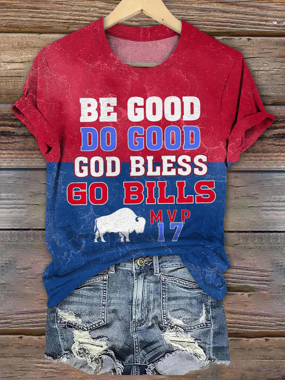 Seien Sie gut, tun Sie gutes Go Bills T-shirts
