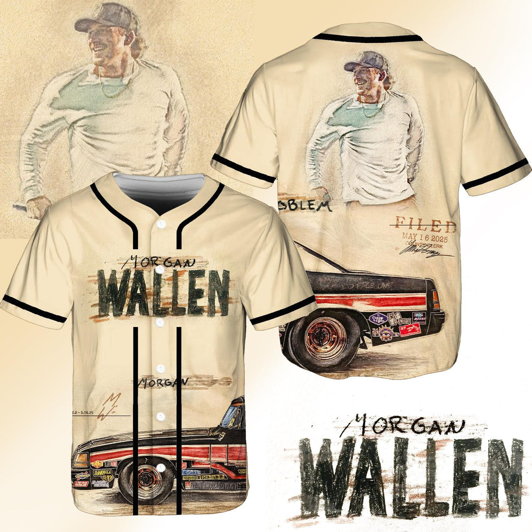 Morgan Wallen Baseball Jersey