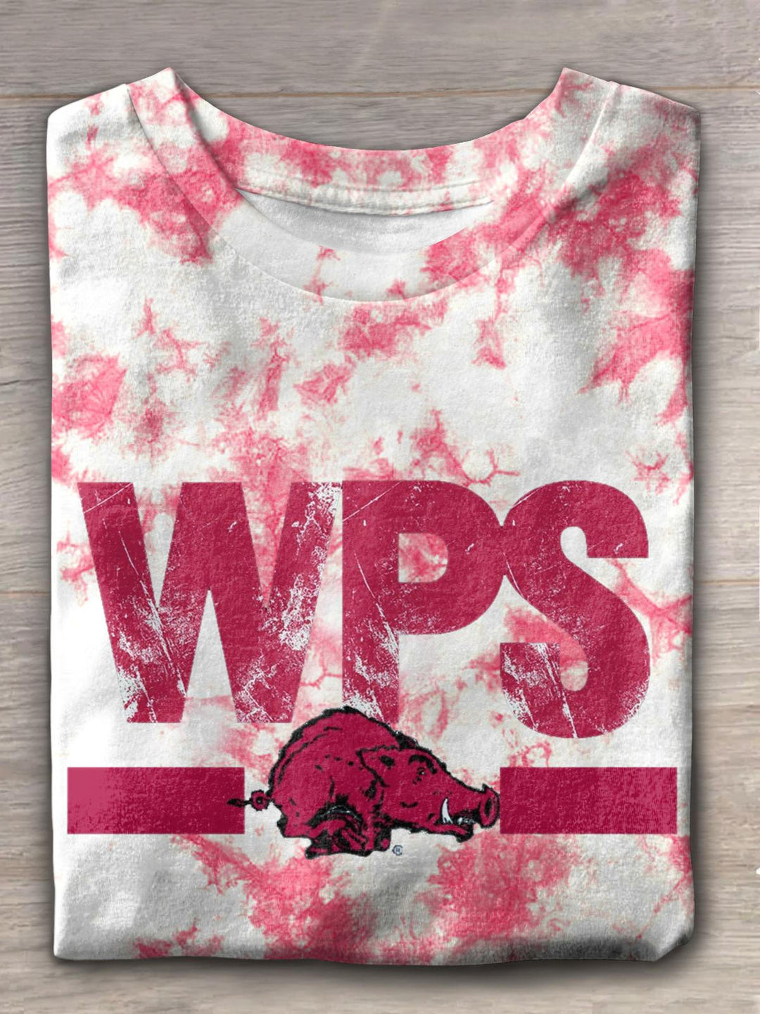 WPS Arkansas printed Crew Neck T-shirt