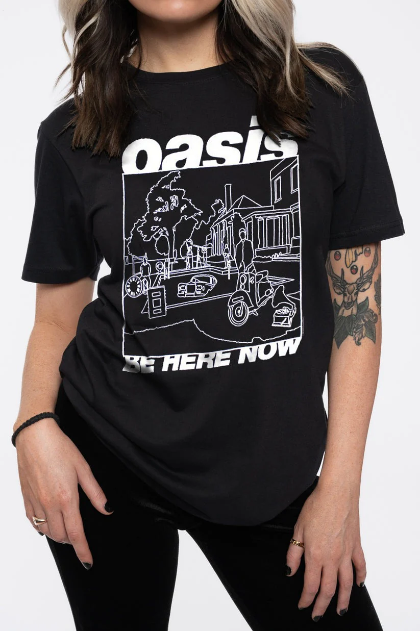 Oasis 2025 Tour Crew Neck Cotton T-shirts