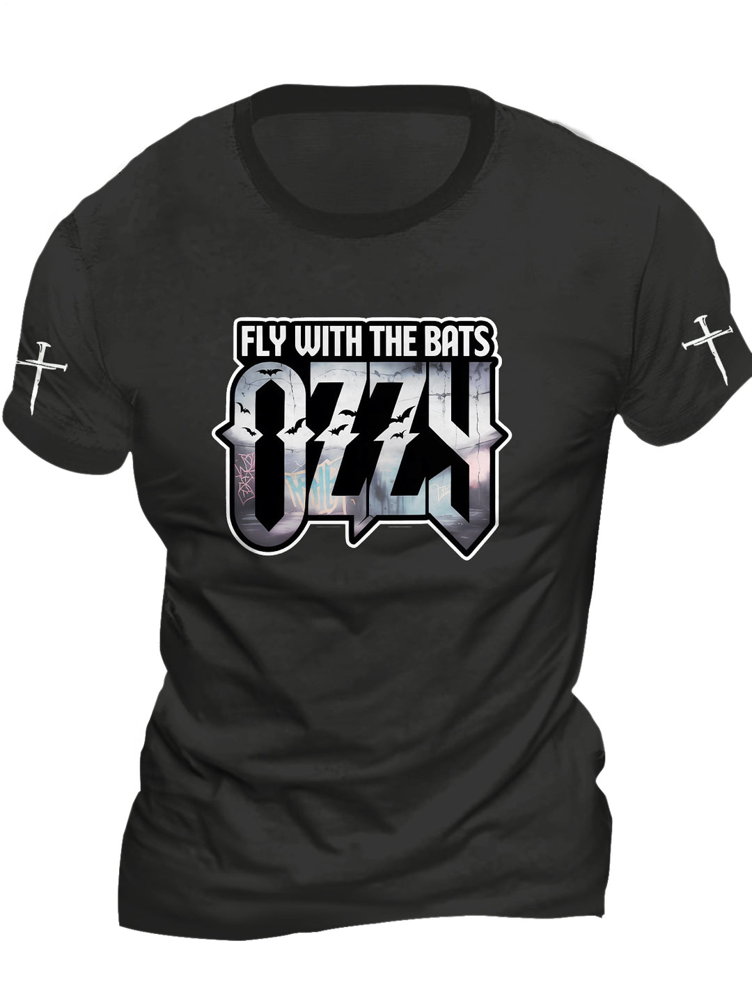 In Memory of Ozzy Osbourne Round Neck Short Sleeve Men's T-shirt