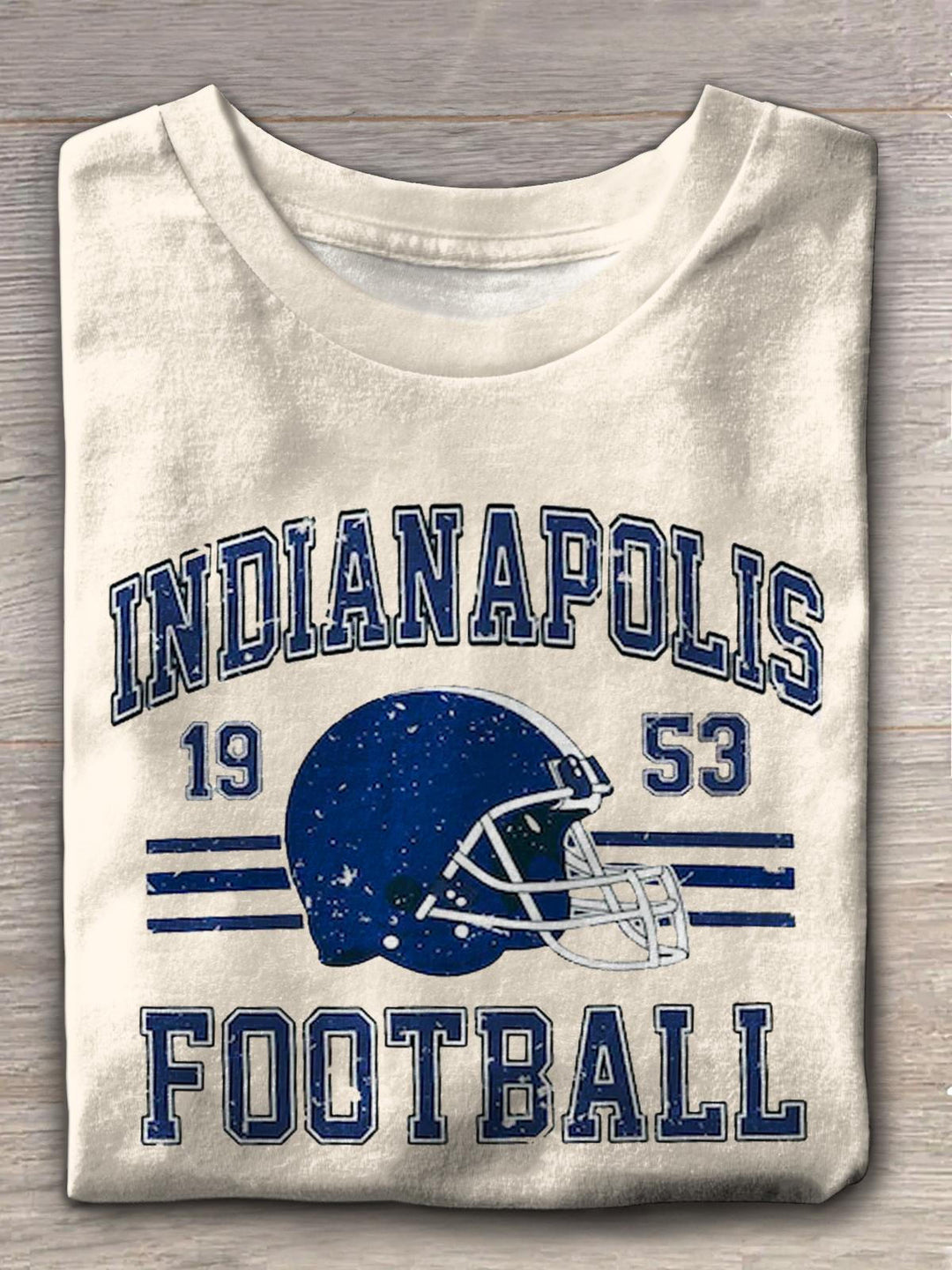 Vintage Indianapolis Football Crew Neck T-shirt