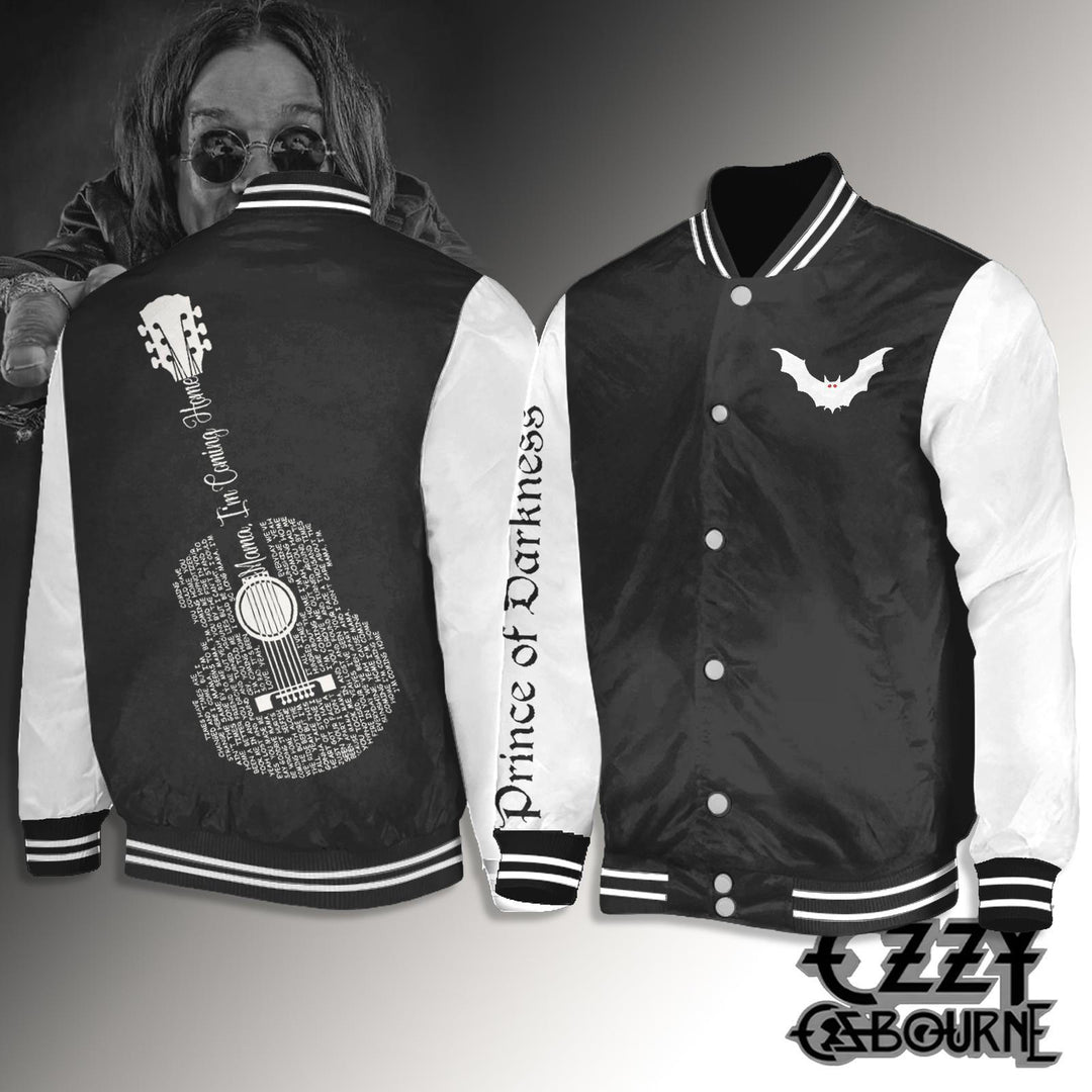 Ozzy Osbourne Shoulder Baseball Jersey