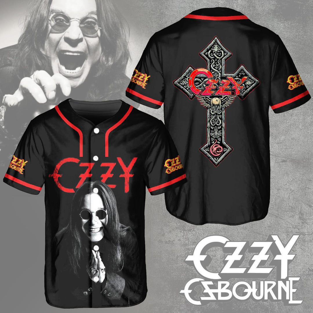 Ozzy Osbourne Baseball Jersey
