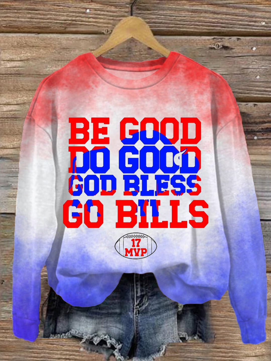 Sei gut, tu Gutes, Go Bills Sweatshirt