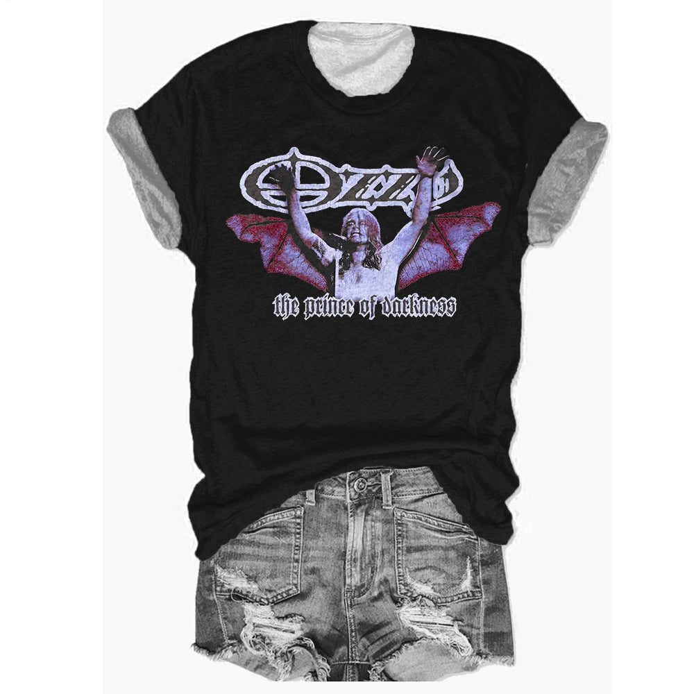 In Memory of Ozzy Osbourne Unisex cotton crew neck T-shirt