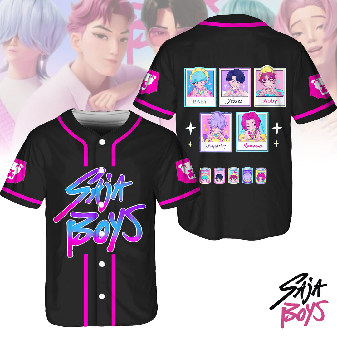 Saja Boys Baseball Jersey