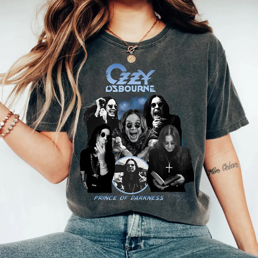 Ozzy Osbourne Washed Cotton Short Sleeves