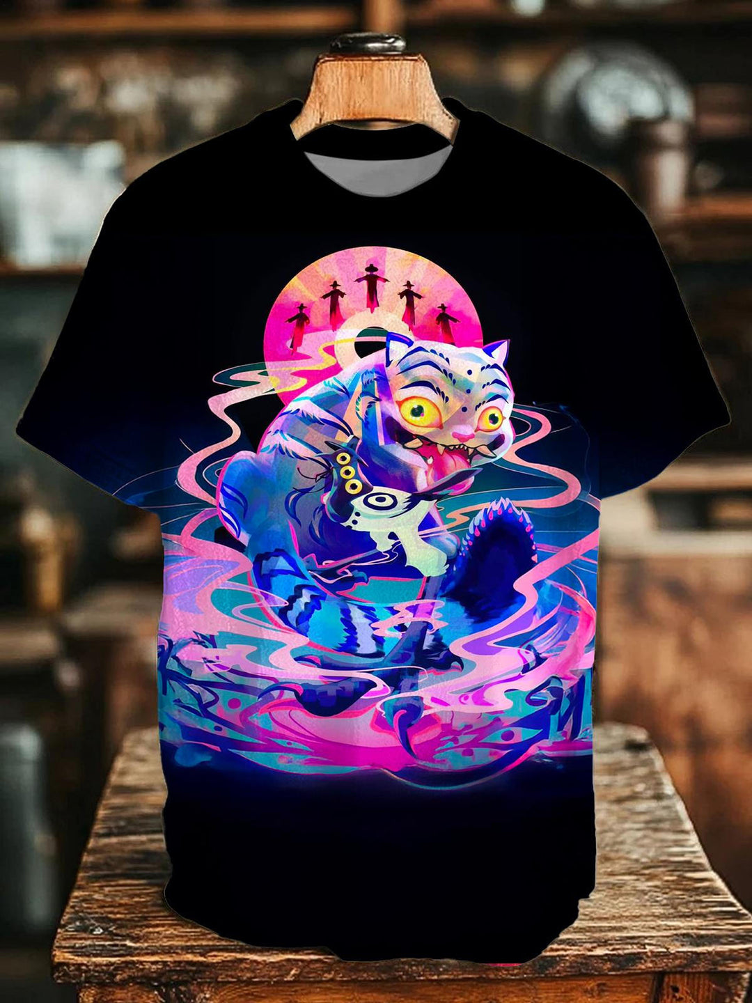 Demon Hunter Unisex Cotton Crew Neck T-shirt