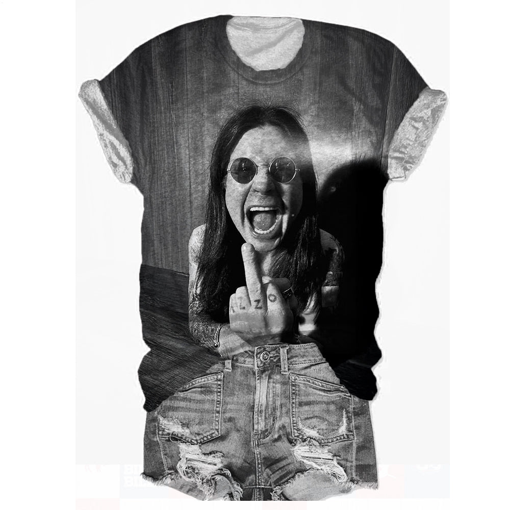 Ozzy Osbourne Crew Neck T-shirt