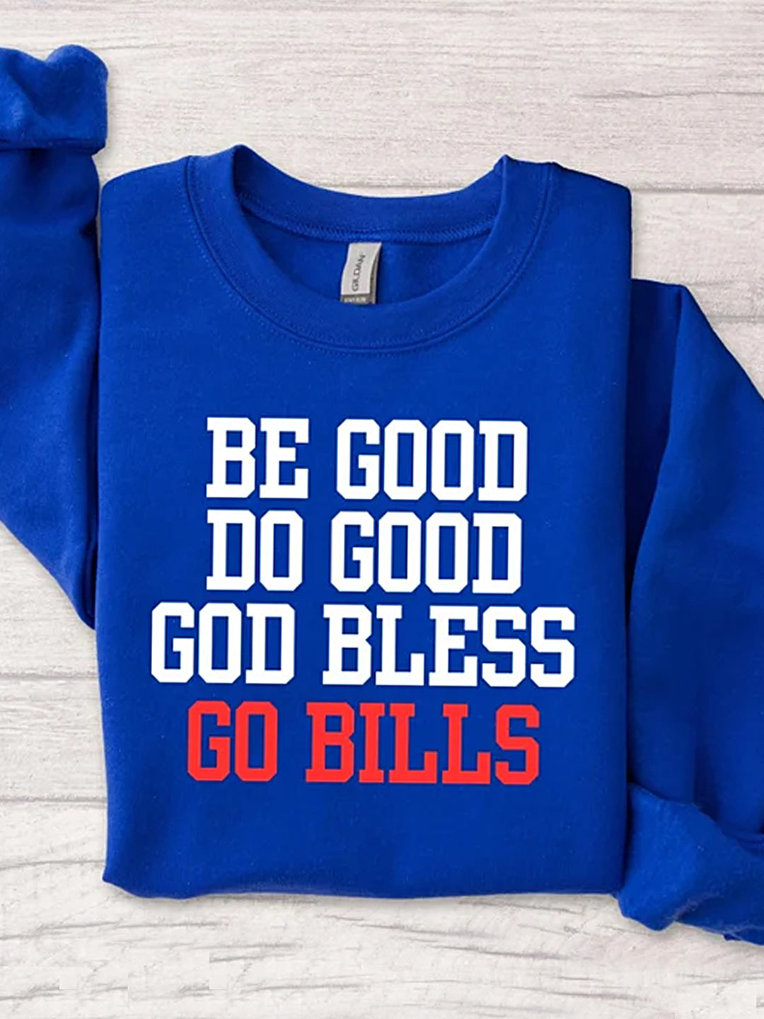 Buffalo Football Team Josh Allen MVP Bedrucktes, langärmliges Freizeitoberteil