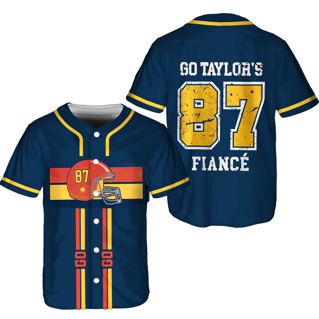 GO TAYLOR'S FIANCE Baseball Jersey