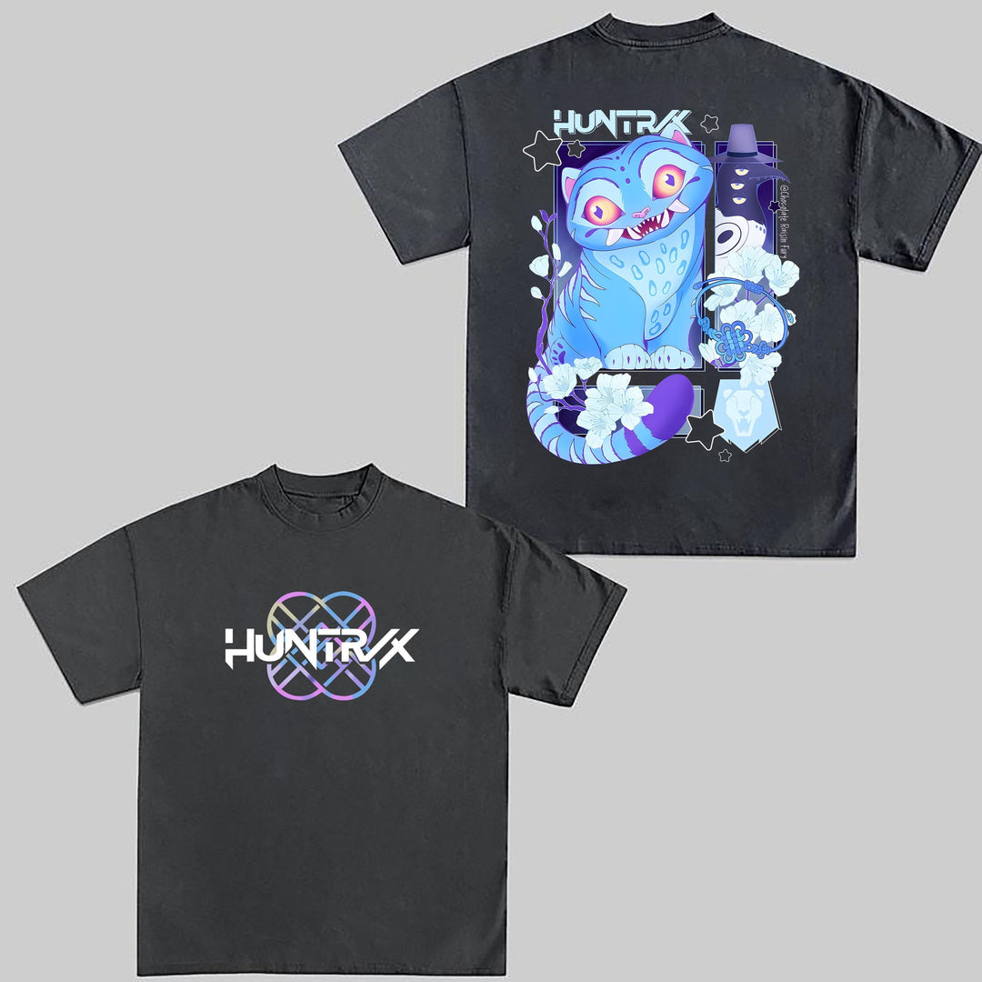Demon Hunters Huntrix Print Crew Neck T-shirt