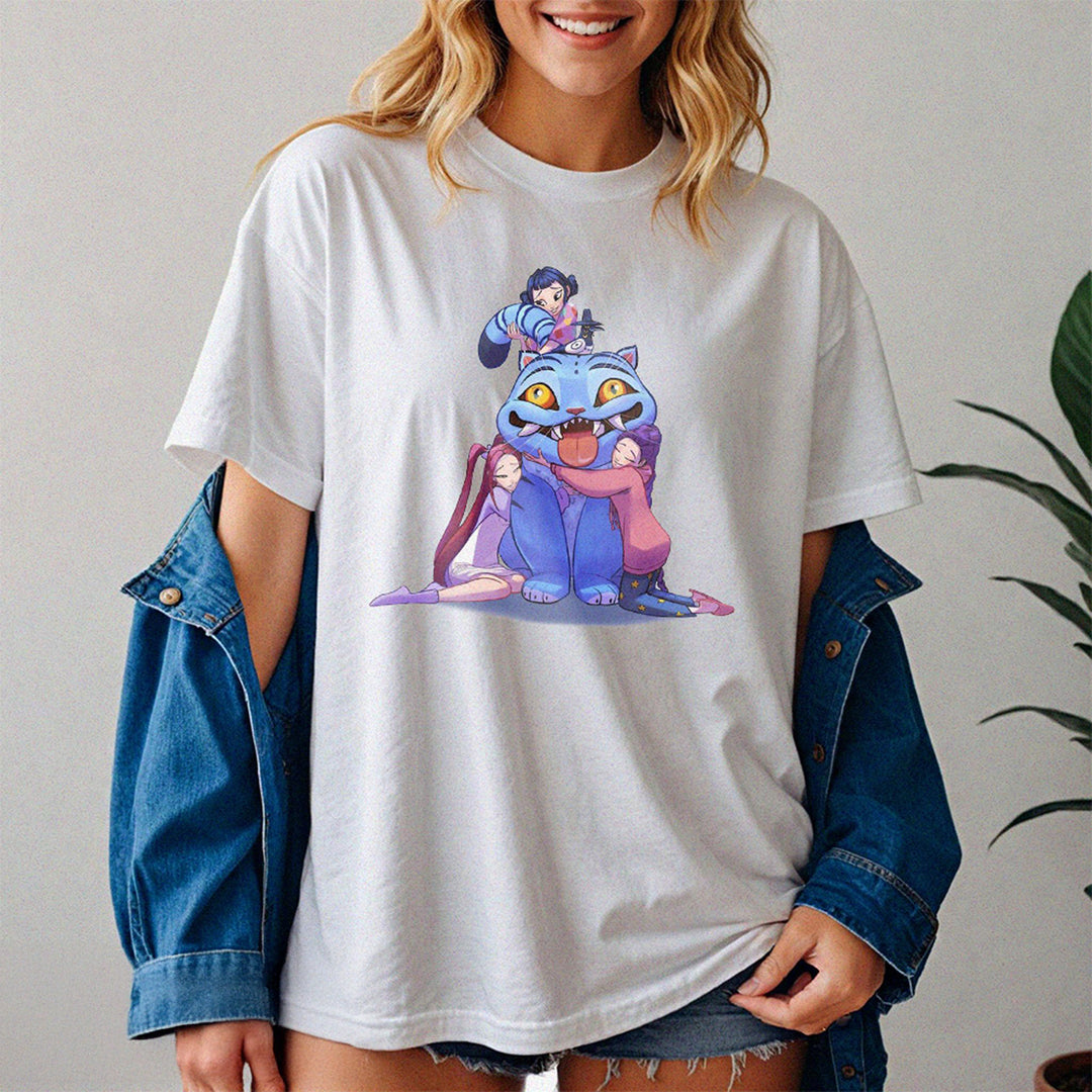 Demon Hunters Huntrix Crew Neck T-shirt