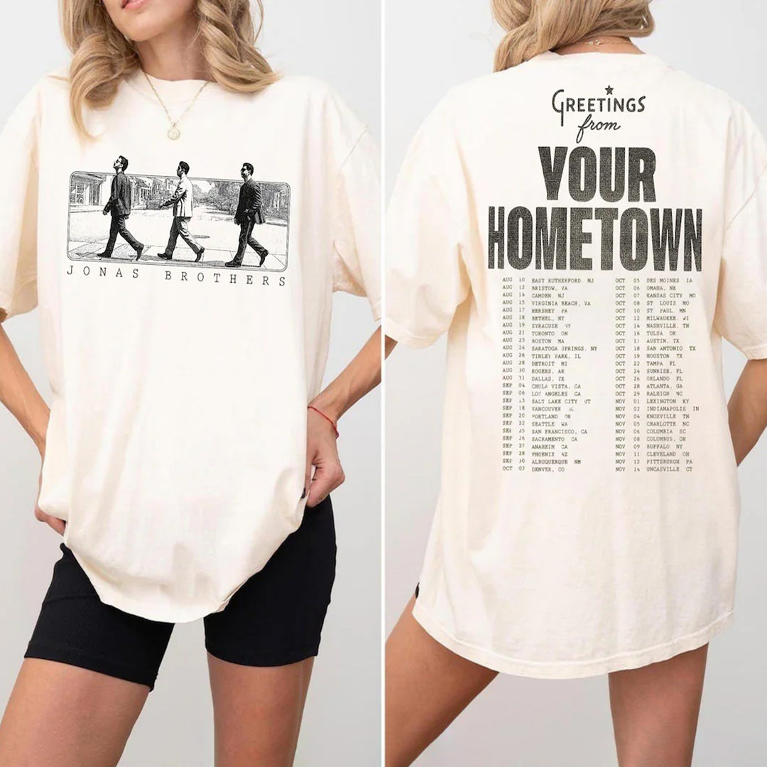 Vintage Jonas Brothers Crew Neck T-Shirt