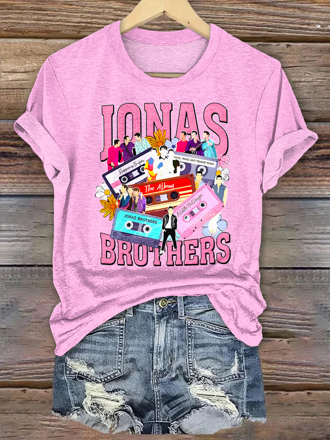 Jonas Brothers Concert Crew Neck T-shirt