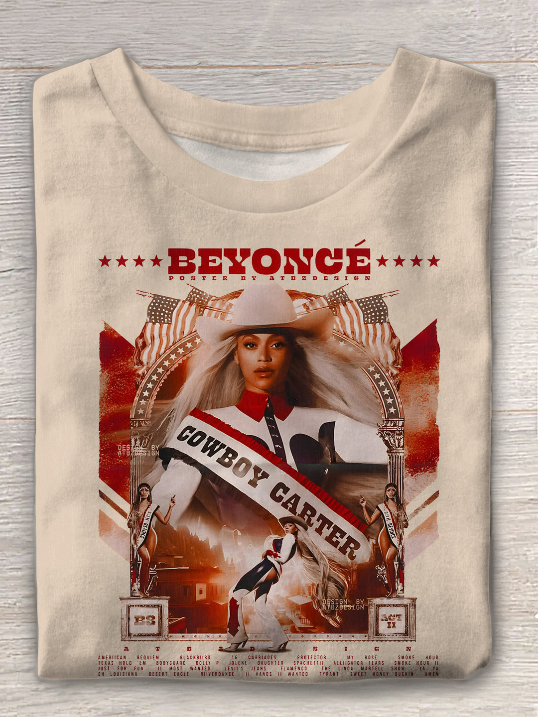 Beyoncé Cowboy Carter Crew Neck T-shirt