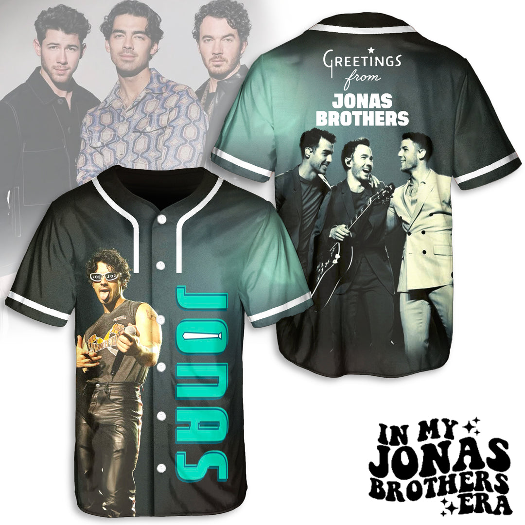 Jonas Brothers Art Baseball Jersey