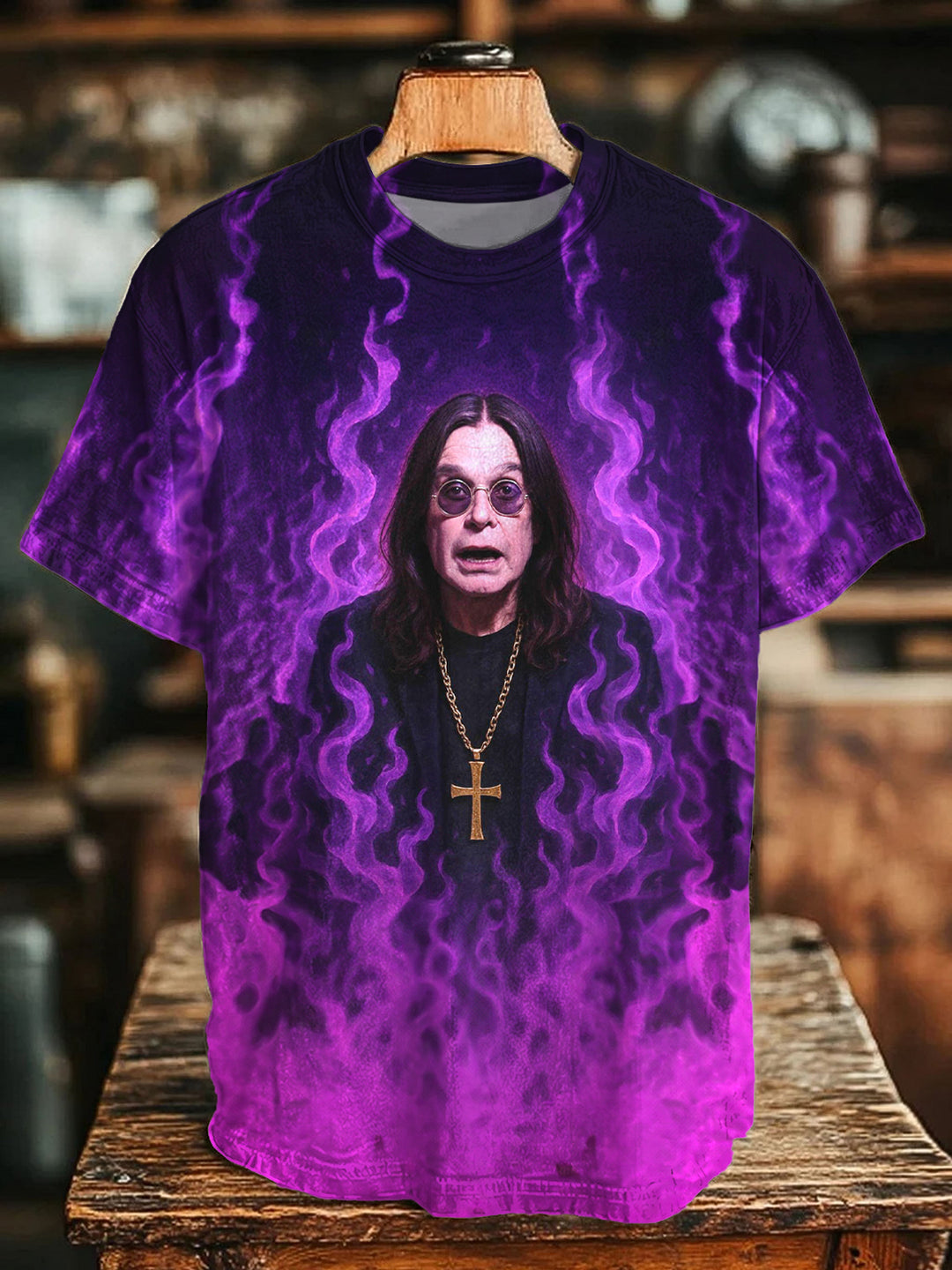 Ozzy Osbourne Vintage Crew Neck T-shirt