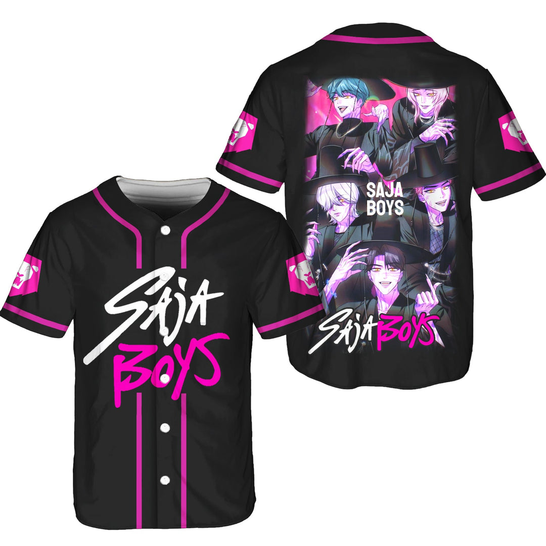 Saja Boys Demon Hunter Baseball Jersey