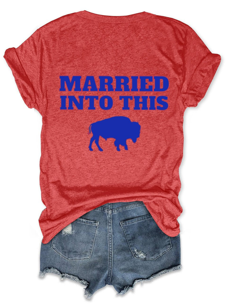 T-Shirt mit Buffalo Love-Print 