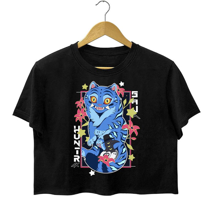 Derpy Tiger Demon Hunters Crop Top