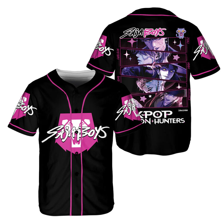 Saja Boys Demon Hunter Baseball Jersey