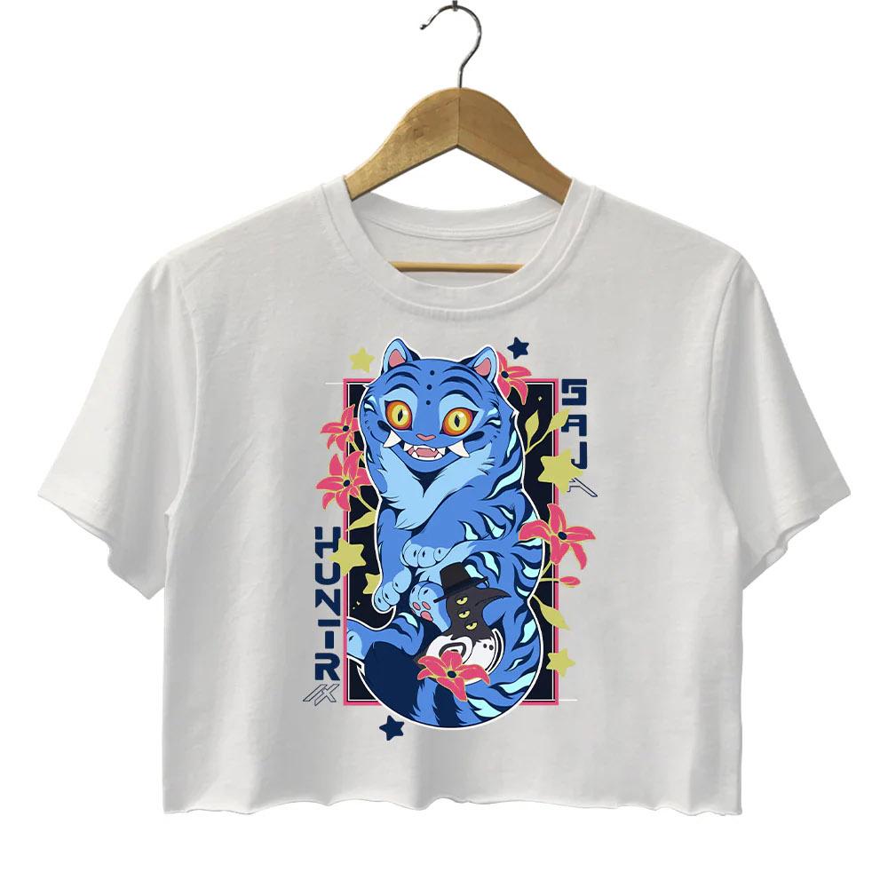 Derpy Tiger Demon Hunters Crop Top