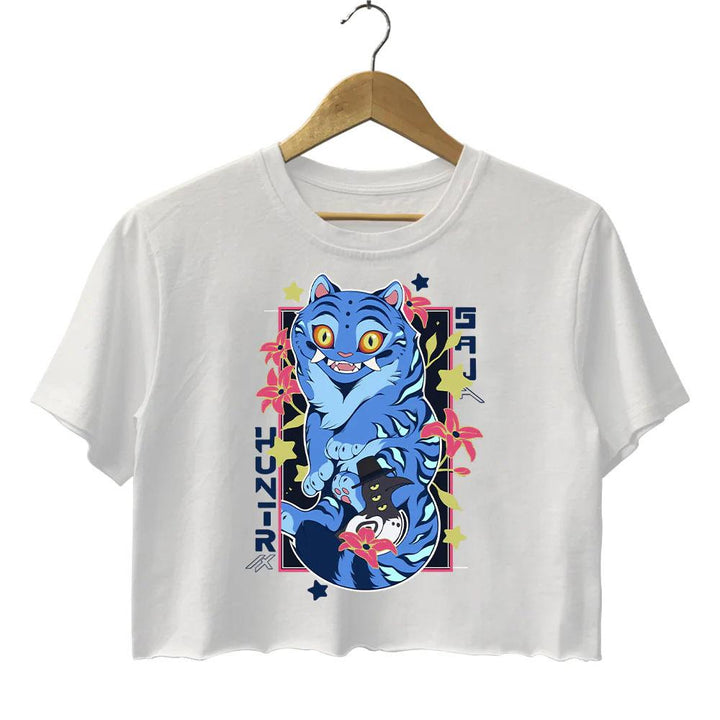 Derpy Tiger Demon Hunters Crop Top
