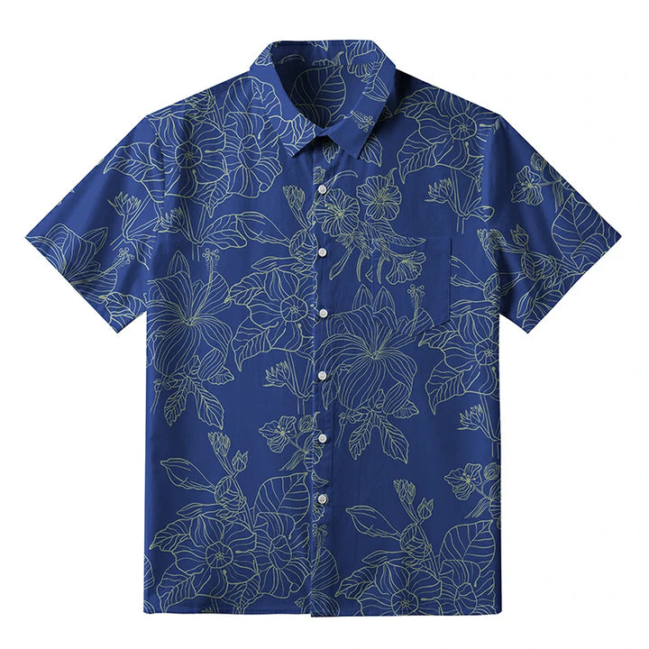 The Artistic Beauty Of Flowers Button-up Shirt